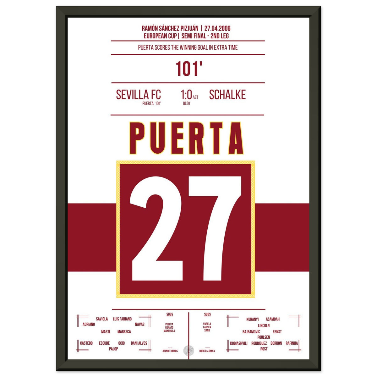 Puerta shoots Sevilla into the 2006 final