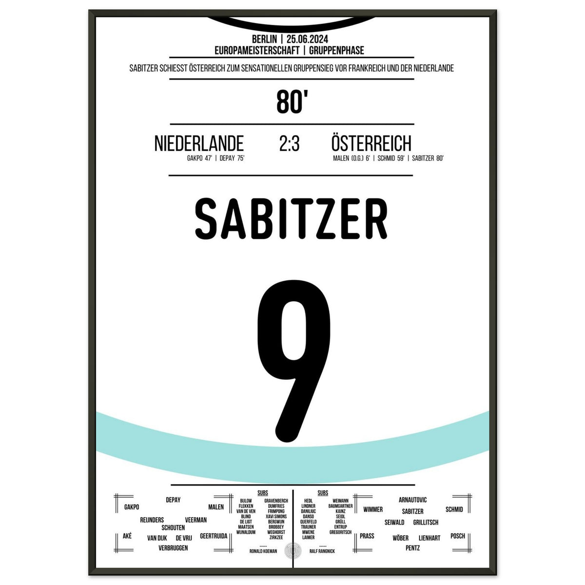 Sabitzer shoots Austria to a sensational group victory