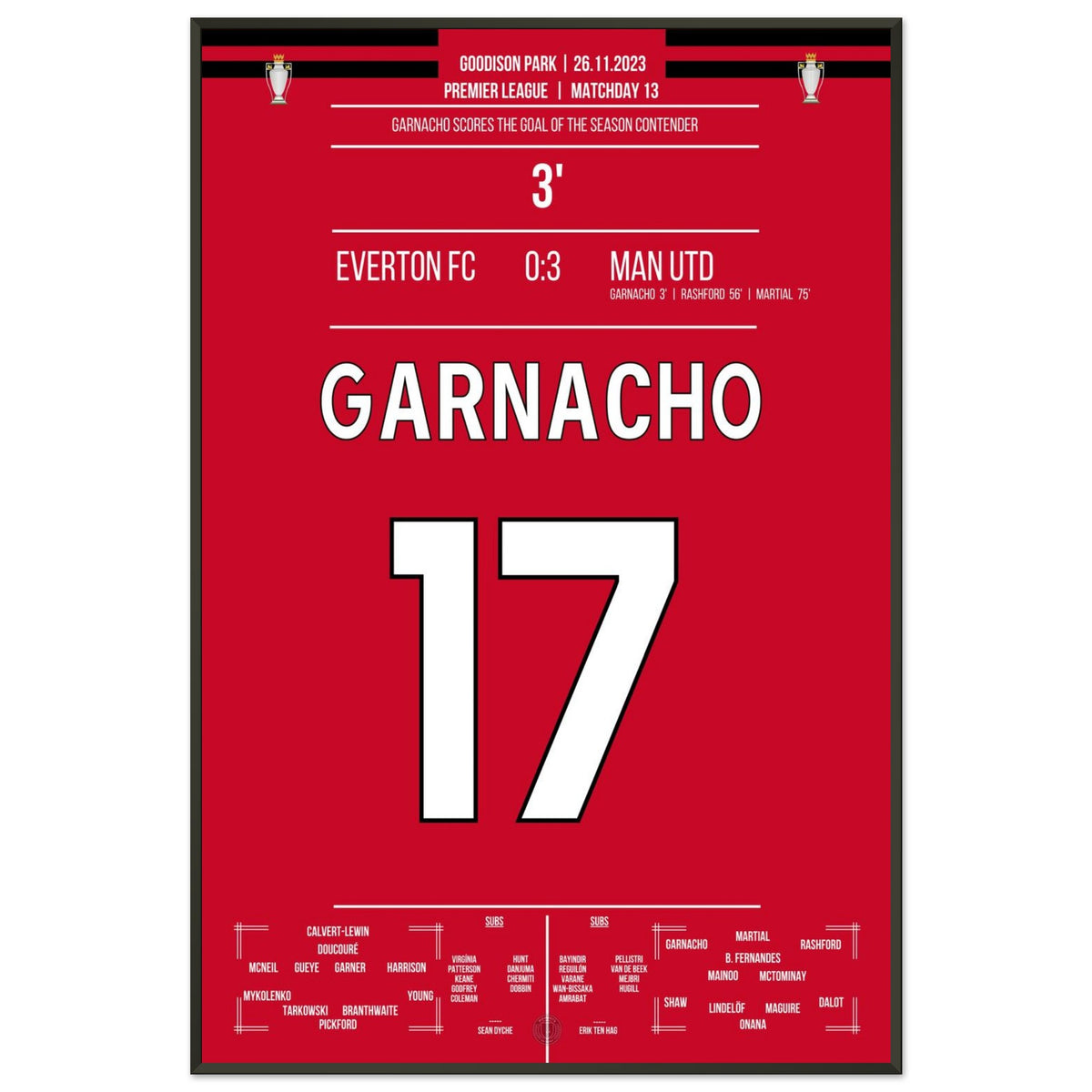 Garnacho scores