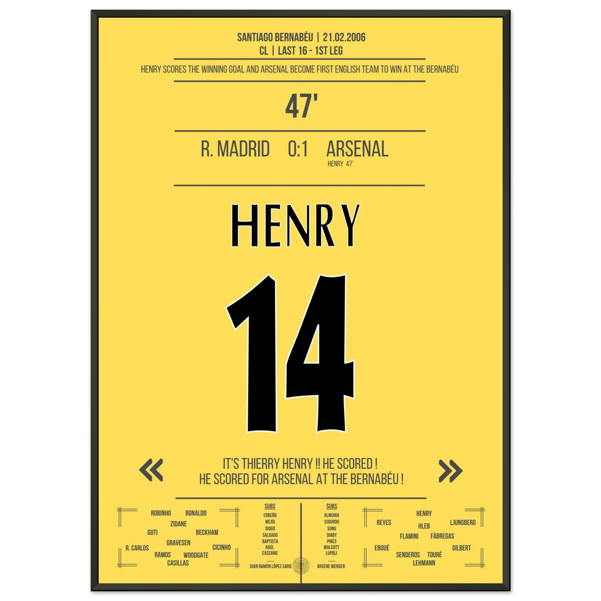 Thierry Henry's Legendary Solo Goal At The Bernabéu 2006