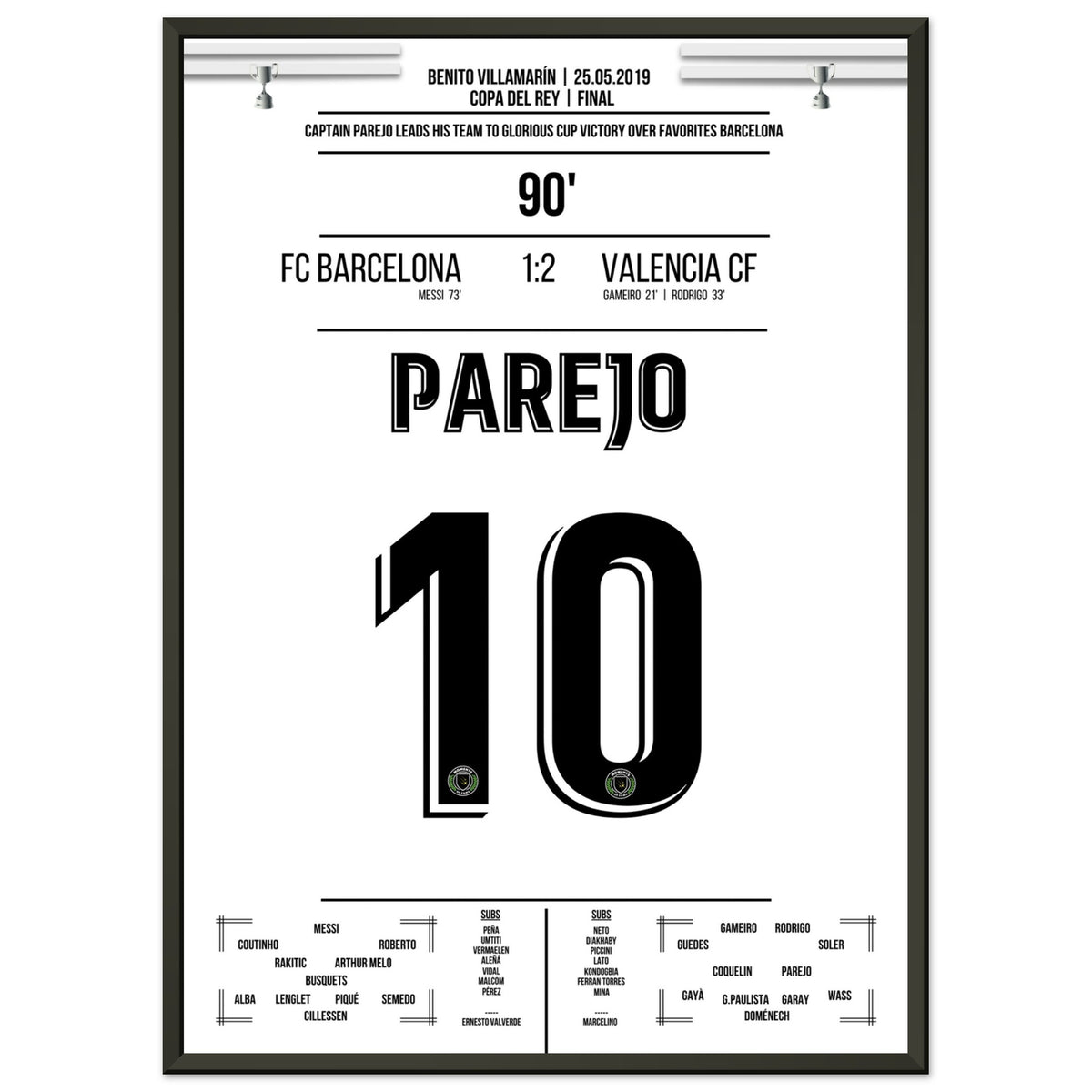 Parejo leads Valencia to 2019 Copa del Rey triumph