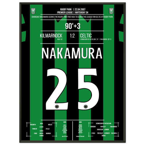 Nakamura's legendary free-kick goal in stoppage time to win the championship