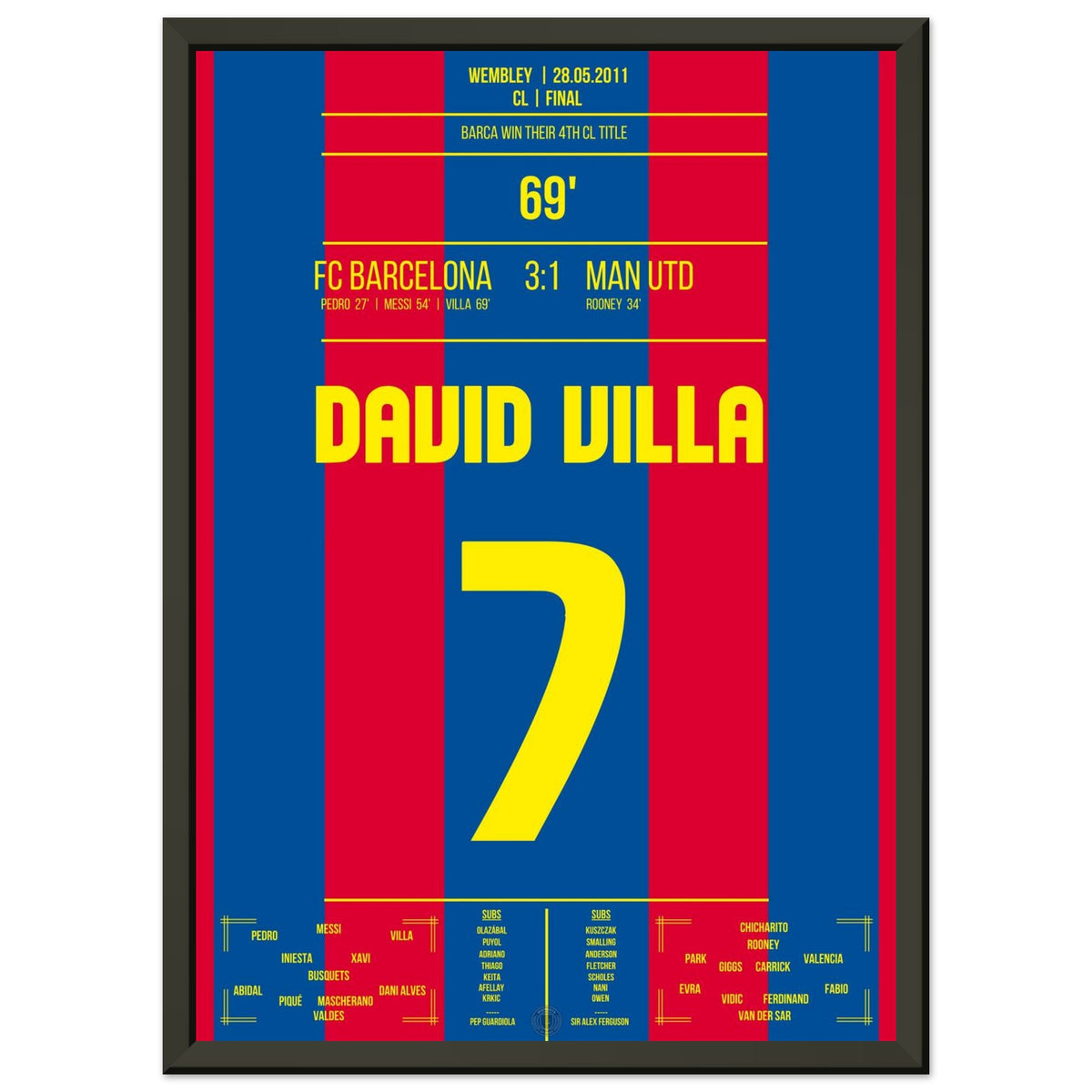Barca's fourth triumph of 2011