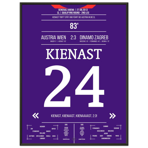 Austria's entry into the premier class in 2013
