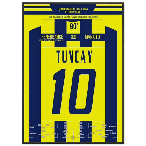 Tuncay's Legendary Hat-trick Against the Red Devils