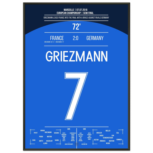 Griezmann schießt Frankreich ins Finale der Europameisterschaft