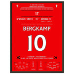 Bergkamps magisches Tor im Spiel Arsenal - Newcastle Premier League 2002 