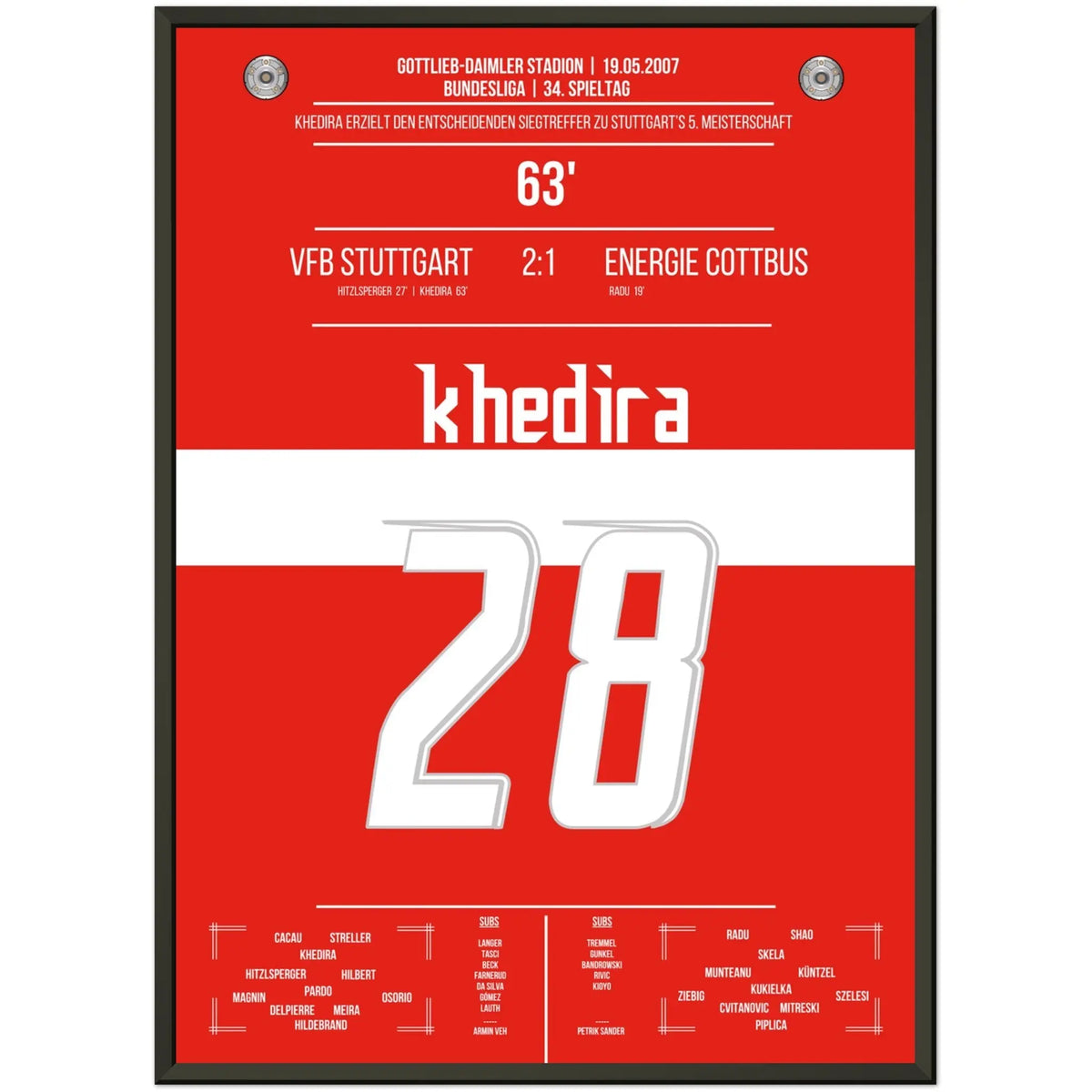 Khedira heads Stuttgart to the 2007 championship