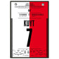 Kuyt Hattrick zum ersten Meistertitel nach 18 Jahren für Feyenoord 60x90-cm-24x36-Schwarzer-Aluminiumrahmen