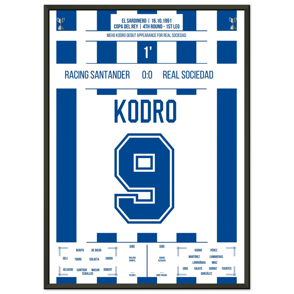 Meho Kodro debuts for Real Sociedad