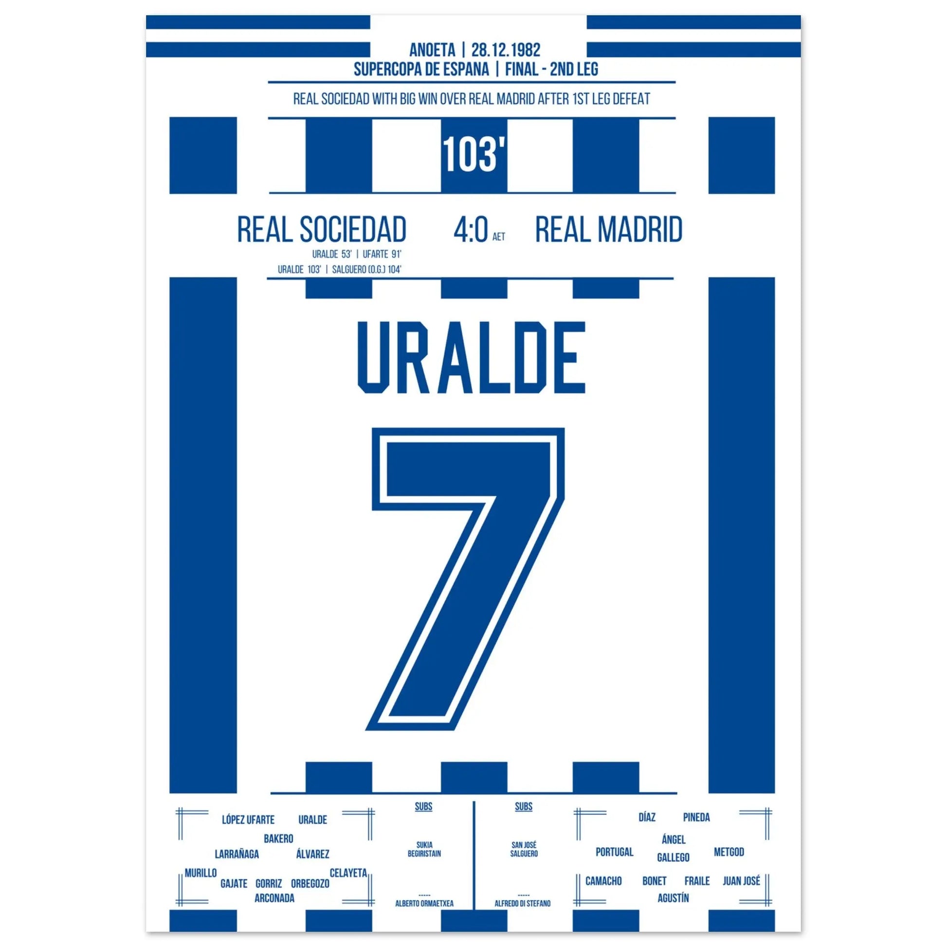 Real Sociedad gewinnt den spanischen Supercopa 50x70-cm-20x28-Ohne-Rahmen