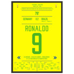 Ronaldo Il Fenomeno Doppelpack für Brasilien WM Finale 2002 gegen Deutschland 