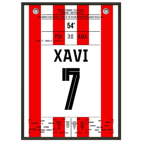 Xavi Simons mit Tor und Assist beim Heimsieg gegen Ajax 2023