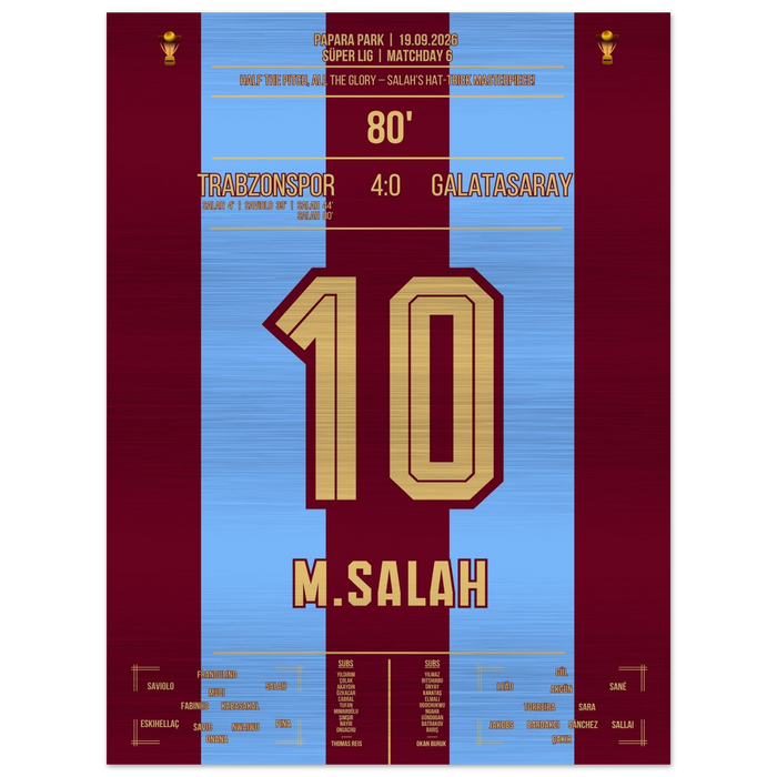 Salah Hat-trick Against Gala – Metal Edition