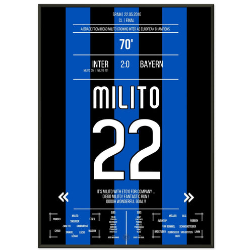 Milito's brace in the 2010 CL final
