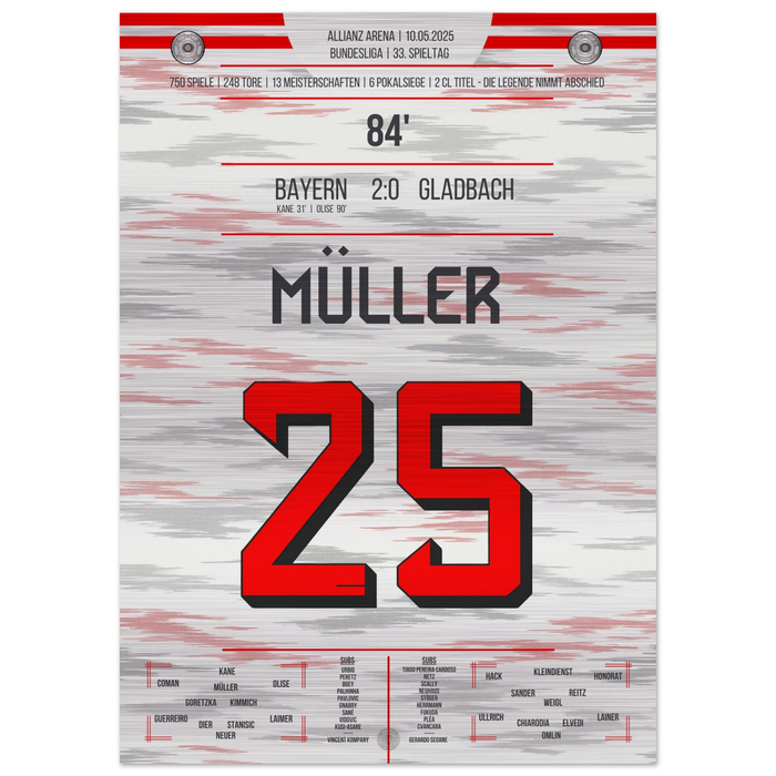 Müller - A legend says goodbye