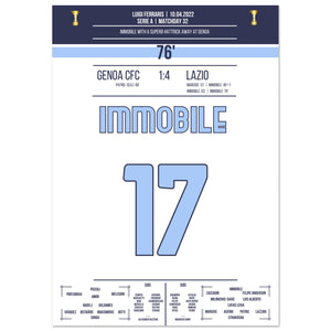 Immobile-Hattrick beim Auswärtssieg gegen Genua in 2022