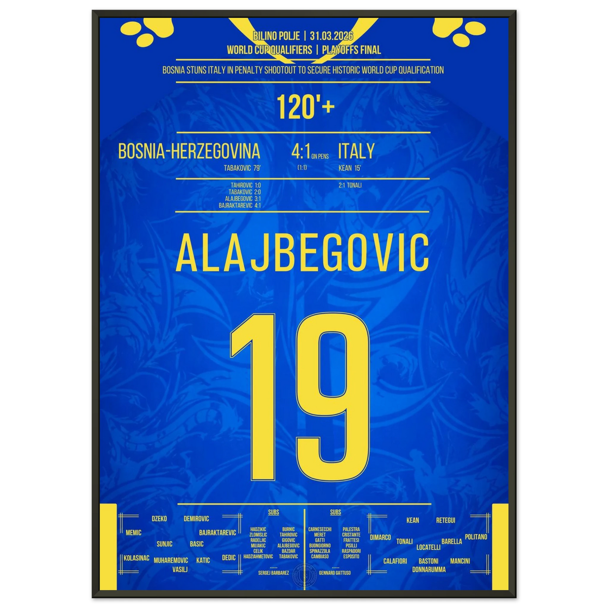 Party in Zenica! Bosnia goes to the 2026 World Cup - Alajbegovic