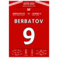 Berbatov-Hattrick versenkt die Reds im Derby 2010 50x70-cm-20x28-Ohne-Rahmen