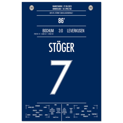 Bochum's Sturm zum Klassenerhalt 2023 60x90-cm-24x36-Ohne-Rahmen