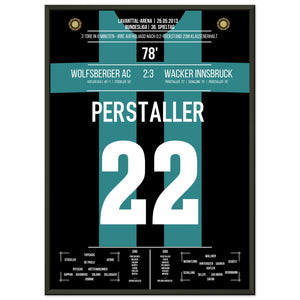 Innsbruck's wilde Aufholjagd zum Klassenerhalt 2013 50x70-cm-20x28-Schwarzer-Aluminiumrahmen