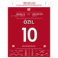 Mesut Özil Masterclass gegen Leicester in 2018 30x40-cm-12x16-Ohne-Rahmen